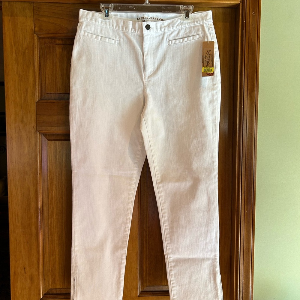 Lauren Jeans Company Women's White Jeans